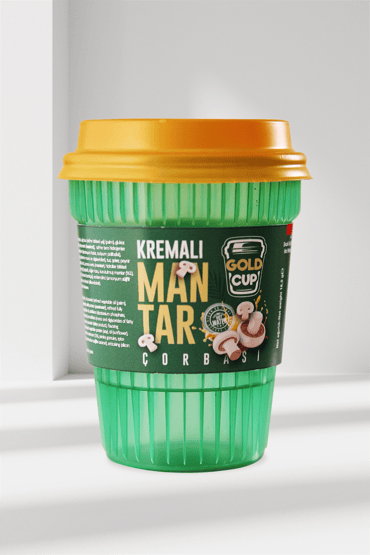 Gold Cup Cremige Pilzsuppe, fertig im Becher, 9 x 6er-Set (54 Stück)