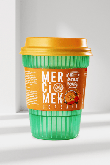 Gold Cup Cremige Linsensuppe, fertig im Becher, 9 x 6er-Set (54 Stück)